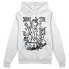 Jordan 1 High OG “Black/White” DopeSkill Hoodie Sweatshirt Then I'll Die For It Graphic Streetwear - WHite