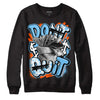 Dunk Low Futura University Blue DopeSkill Sweatshirt Don't Quit Graphic Streetwear - Black