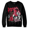 Dunk Low PRM Bacon DopeSkill Sweatshirt Drip'n Never Tripp'n Graphic Streetwear - Black