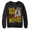 Dunk Yellow Bordeaux DopeSkill Sweatshirt Real Ones Move In Silence Graphic Streetwear - Black