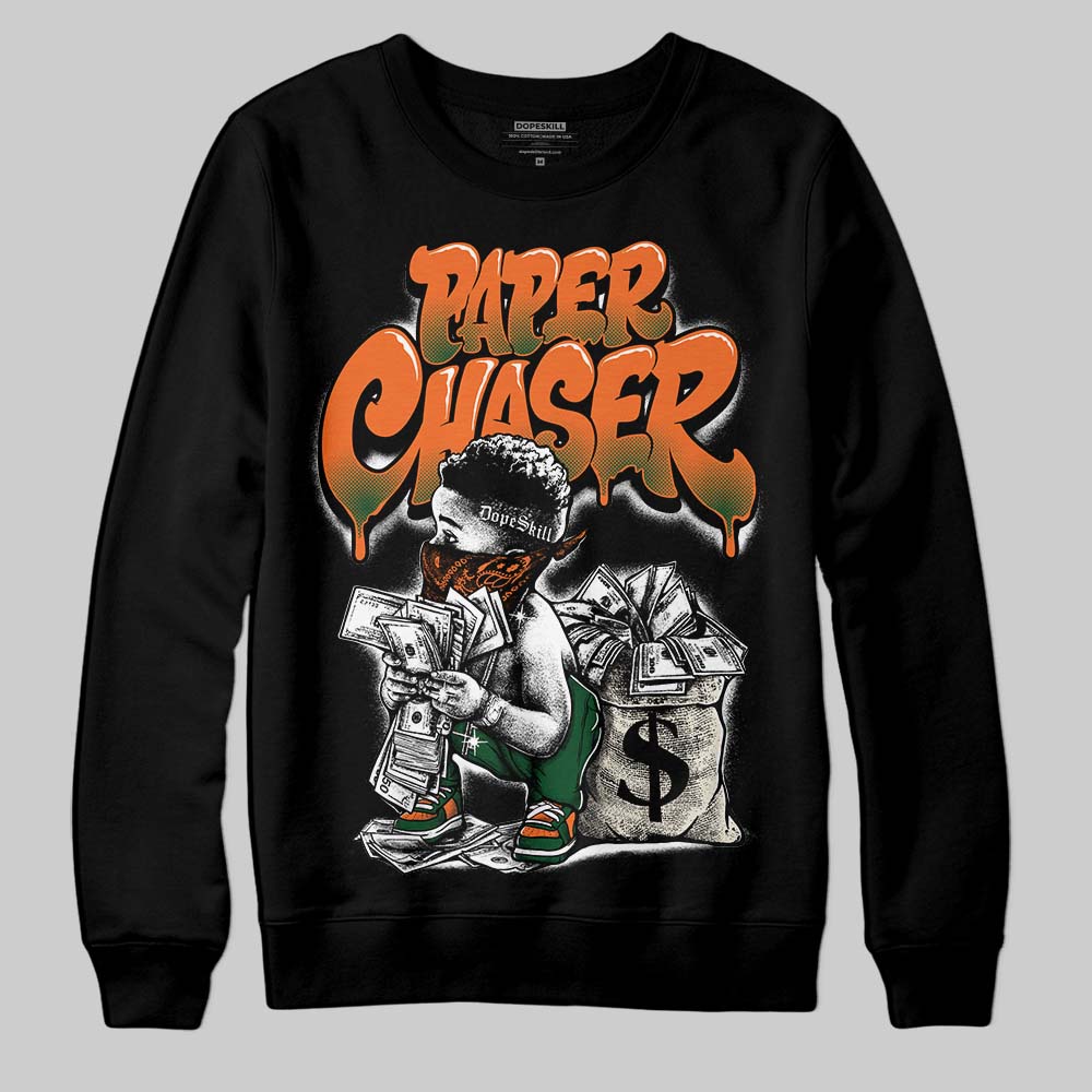 SoleFly x Air Jordan 3 “Fruits Of Our Labor” DopeSkill Sweatshirt Paper Chaser Boy Graphic Streetwear - black