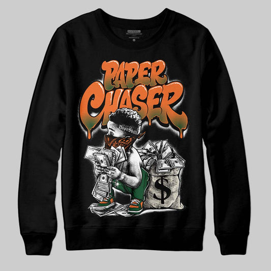 SoleFly x Air Jordan 3 “Fruits Of Our Labor” DopeSkill Sweatshirt Paper Chaser Boy Graphic Streetwear - black