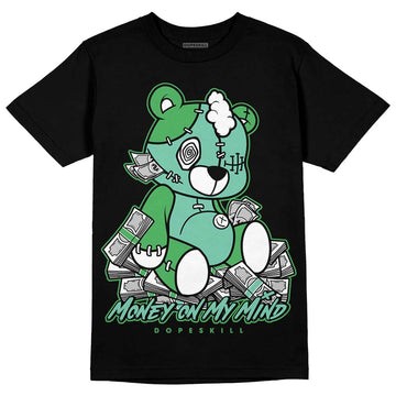 Jordan 1 High OG Green Glow DopeSkill T-Shirt MOMM Bear Graphic Streetwear - Black