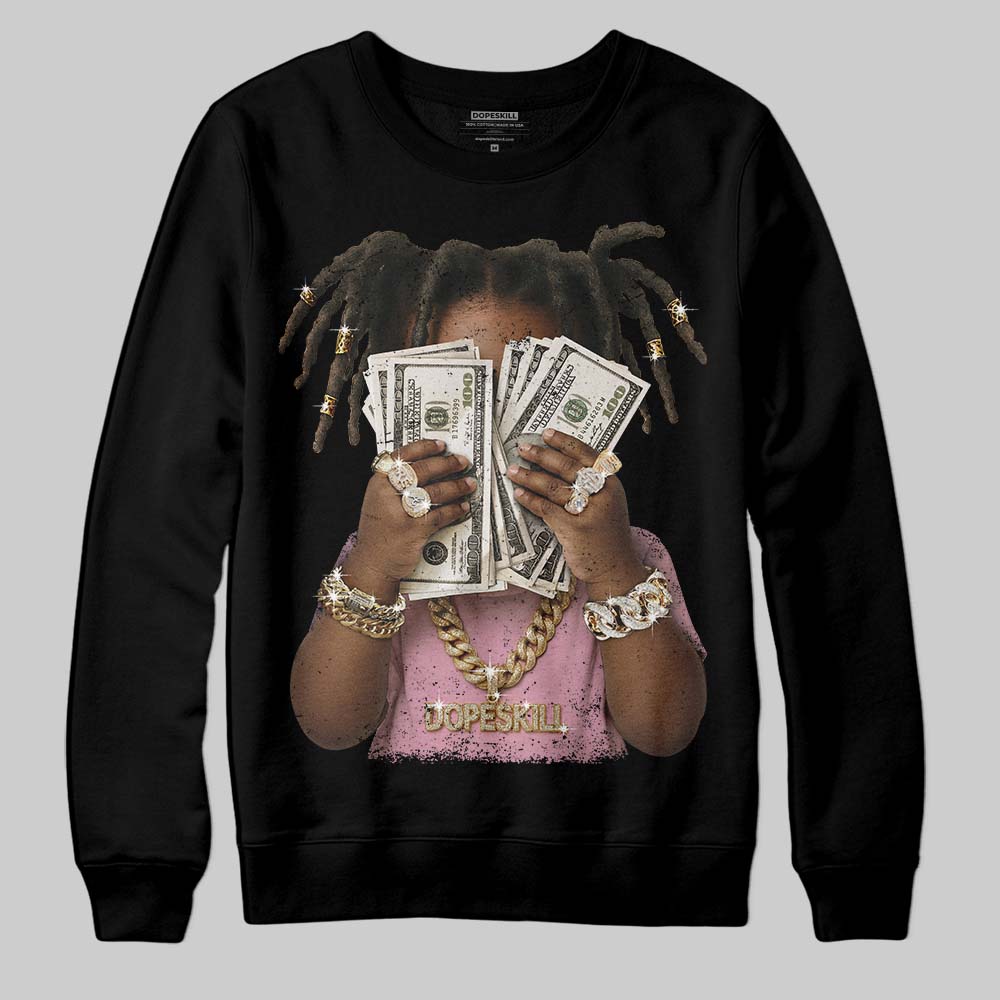 Dunk Low Valentine's Day (2026) DopeSkill Sweatshirt Rich Youth Graphic Streetwear - Black