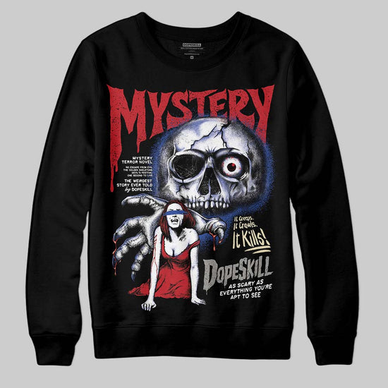 Jordan 4 “Rare Air” DopeSkill Sweatshirt Mystery Ghostly Grasp Graphic Streetwear - Black