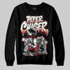 Jordan 4 “Flight Club” DopeSkill Sweatshirt Paper Chaser Boy Graphic Streetwear - Black