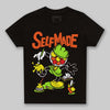 Neon Green Sneakers DopeSkill Toddler Kids T-shirt Self Made Graphic Streetwear - Black