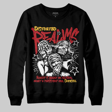 Jordan 14 Golf “Last Shot” DopeSkill Sweatshirt Distorted Realms Graphic Streetwear - Black