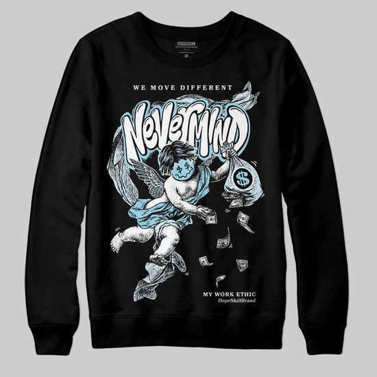 Vans Knu Stack Vintage Satin Dream Blue DopeSkill Sweatshirt Nevermind Graphic Streetwear - Black