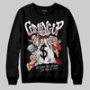 Nigel Sylvester x Jordan 1 Low OG “Nitro” DopeSkill Sweatshirt Money Bag Coming Up Graphic Streetwear - Black