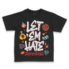 Jordan 1 Low OG "Chicago" DopeSkill Toddler Kids T-shirt Let 'em Hate Graphic Streetwear - Black