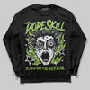 Neon Green Sneakers DopeSkill Long Sleeve T-Shirt Root of Evil Graphic Streetwear - black