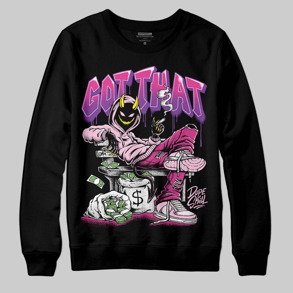 Pink Sneakers DopeSkill Sweatshirt Got That Graphic Streetwear - black