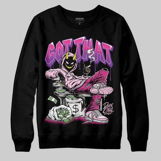Pink Sneakers DopeSkill Sweatshirt Got That Graphic Streetwear - black