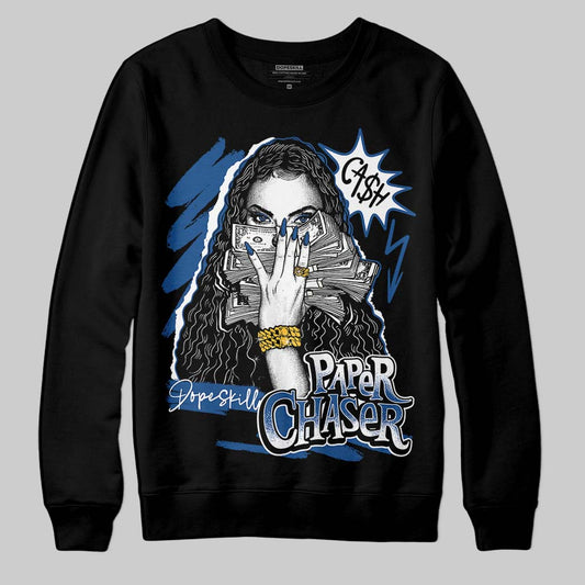 Jordan 1 Low OG “Storm Blue” DopeSkill Sweatshirt NPC Graphic Streetwear - black