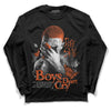 Jordan 3 Georgia Peach DopeSkill Long Sleeve T-Shirt Boys Don't Cry Graphic Streetwear - Black