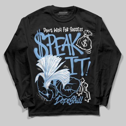 Jordan 12 Retro 'Melo' DopeSkill Long Sleeve T-Shirt Speak It Graphic Streetwear - black