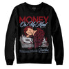 Jordan 5 Retro Burgundy (2023) DopeSkill Sweatshirt MOMM Graphic Streetwear - Black