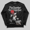 Adidas Samba OG White Black Clear Granite DopeSkill Long Sleeve T-Shirt Play together, Stay together Graphic Streetwear - Black