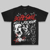Black/White Oversize Print Fix Your Energy DopeSkill Graphic Premium T-shirt Streetwear - Black