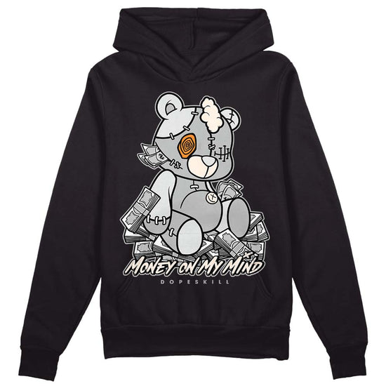 Dunk Low Cool Grey DopeSkill Hoodie Sweatshirt MOMM Bear Graphic Streetwear - Black