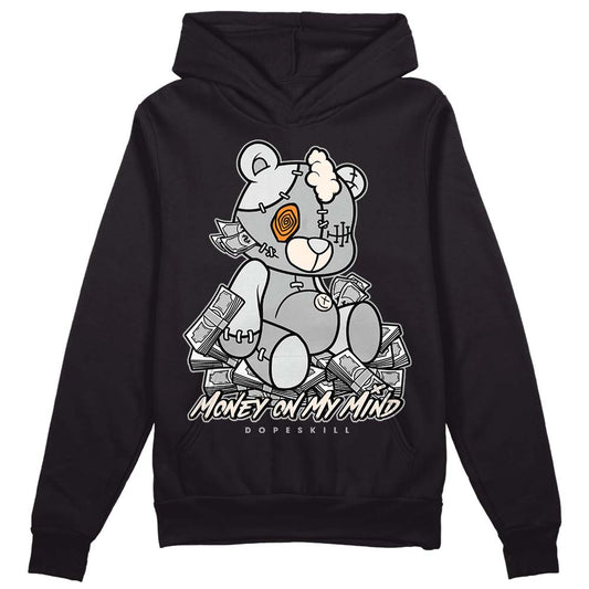 Dunk Low Cool Grey DopeSkill Hoodie Sweatshirt MOMM Bear Graphic Streetwear - Black