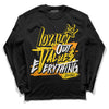 Jordan 6 “Yellow Ochre” DopeSkill Long Sleeve T-Shirt LOVE Graphic Streetwear - Black