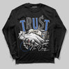 Jordan 1 Low Travis Scott x Fragment DopeSkill Long Sleeve T-Shirt Trust No One Graphic Streetwear - Black