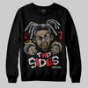 Grey Sneakers DopeSkill Sweatshirt Two Sides Graphic Streetwear - black