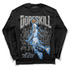 Jordan 6 Retro Cool Grey DopeSkill Long Sleeve T-Shirt Thunder Dunk Graphic Streetwear - Black 