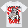 Jordan 2 Retro "Black Cement" DopeSkill T-Shirt Stay It Busy Graphic Streetwear - Black 