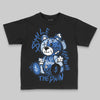 Jordan 11 "Space Jam" (2026) DopeSkill Toddler Kids T-Shirt Smile Through The Pain Graphic Streetwear  - black