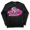 Pink Sneakers DopeSkill Long Sleeve T-Shirt Rare Breed Type Graphic Streetwear - Black