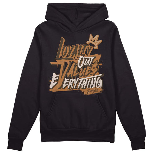 Jordan 3 Retro Palomino DopeSkill Hoodie Sweatshirt LOVE Graphic Streetwear - Black