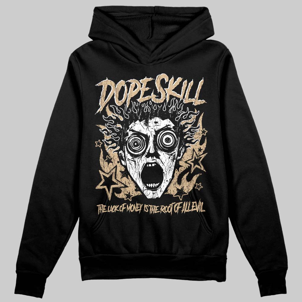 TAN Sneakers DopeSkill Hoodie Sweatshirt Root of Evil Graphic Streetwear - black