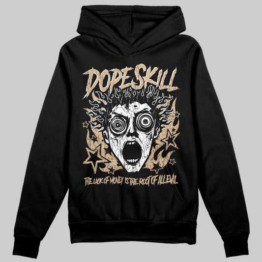 TAN Sneakers DopeSkill Hoodie Sweatshirt Root of Evil Graphic Streetwear - black