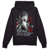 Jordan 4 “Bred Reimagined” DopeSkill Hoodie Sweatshirt Boys Don't Cry Graphic Streetwear - black