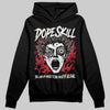Jordan 4 “Flight Club” DopeSkill Hoodie Sweatshirt Root of Evil Graphic Streetwear - Black
