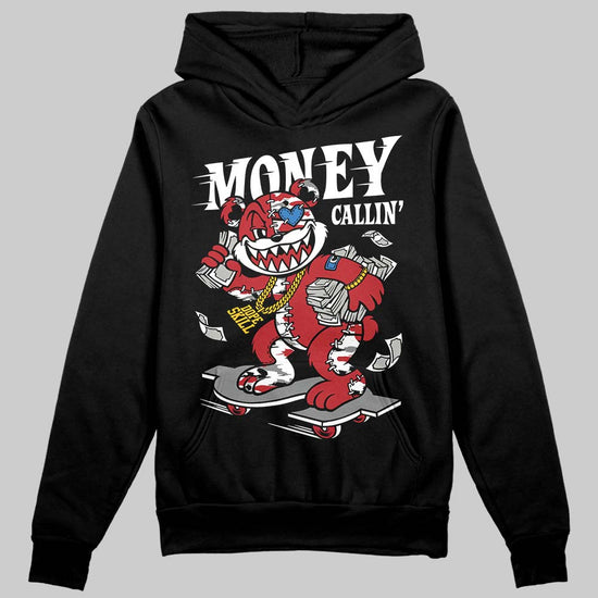 Jordan 8 Retro Bugs Bunny (2025) DopeSkill Hoodie Sweatshirt Money Callin' Graphic Streetwear - black