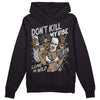 Dunk Low Cool Grey DopeSkill Hoodie Sweatshirt Don't Kill My Vibe Graphic Streetwear - Black