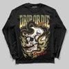 Olive Sneakers DopeSkill Long Sleeve T-Shirt Drip or Die Graphic Streetwear - black