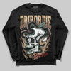 TAN Sneakers DopeSkill Long Sleeve T-Shirt Drip or Die Graphic Streetwear - black