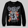 Jordan 4 “Bred Reimagined” DopeSkill Sweatshirt Money Bag Coming Up Graphic Streetwear - Black
