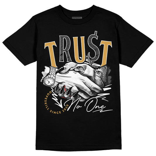 Jordan 11 "Gratitude" DopeSkill T-Shirt Trust No One Graphic Streetwear - Black