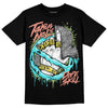 New Balance 9060 “Cyan Burst” DopeSkill T-Shirt Takin No L's Graphic Streetwear - black