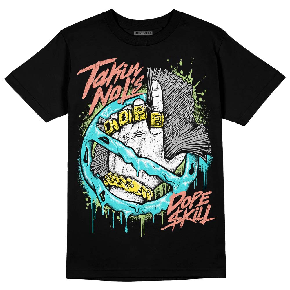 New Balance 9060 “Cyan Burst” DopeSkill T-Shirt Takin No L's Graphic Streetwear - black