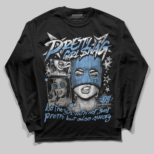 Jordan 12 Retro 'Melo' DopeSkill Long Sleeve T-Shirt Pretty Girl Swag Graphic Streetwear - Black