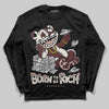 Jordan 11 “China” DopeSkill Long Sleeve T-Shirt Born To Be Rich Graphic Streetwear - Black