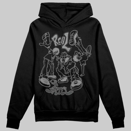 Jordan 4 “Black Cat” (2025) DopeSkill Hoodie Sweatshirt Real Y2K Players Graphic Streetwear - Black