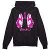 Dunk Low GS “Active Fuchsia” DopeSkill Hoodie Sweatshirt Breathe Graphic Streetwear - Black